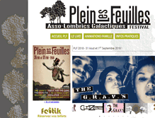 Tablet Screenshot of plein-les-feuilles.com